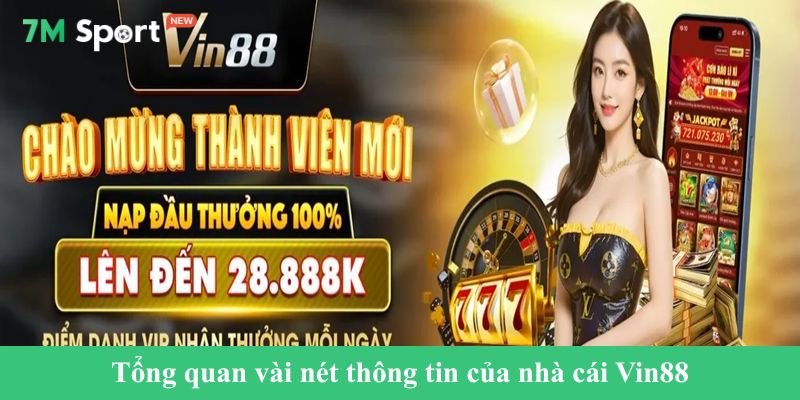 Tổng quan vài nét thông tin của nhà cái Vin88