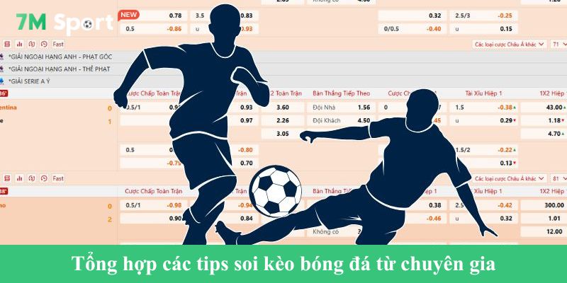 Tổng hợp các tips soi kèo bóng đá từ chuyên gia